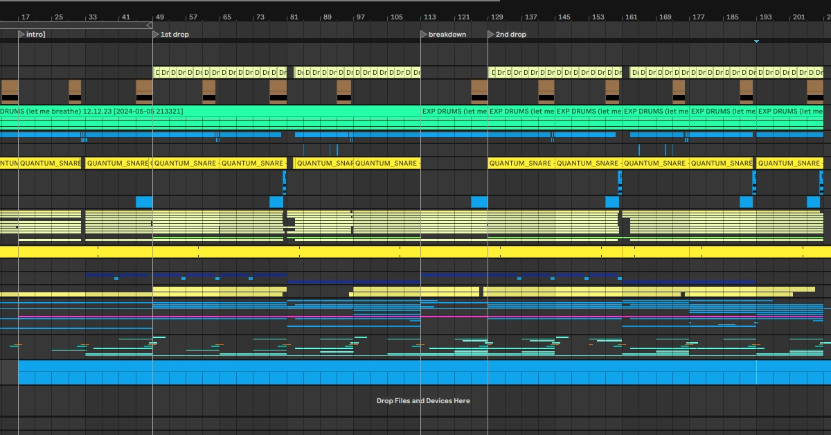 ableton workflow quantum samples exposure music drum and bass sample packs